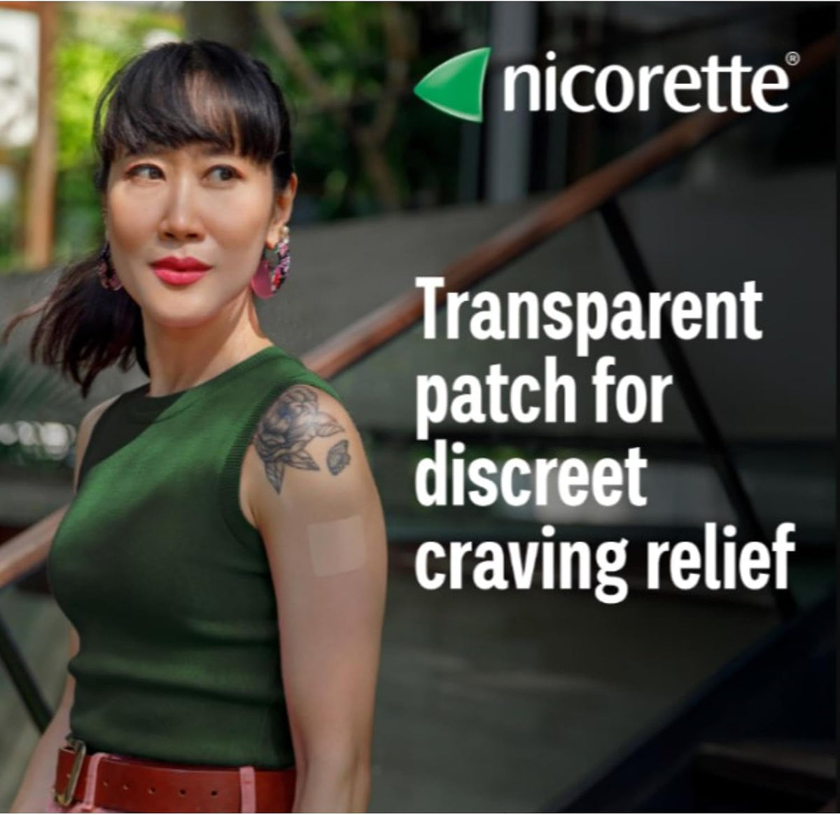 Nicorette InvisiPatch Step 1, 25mg – 7 Nicotine Patches